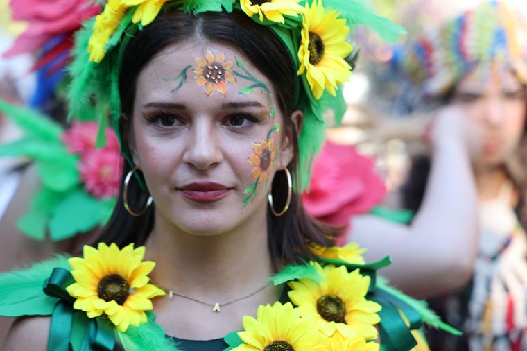 3. Kapanca Festivali renkli kortejle açıldı