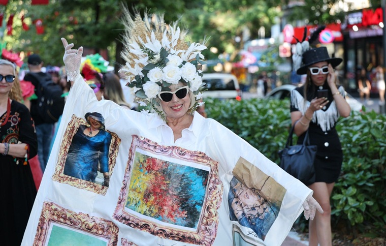 3. Kapanca Festivali renkli kortejle açıldı