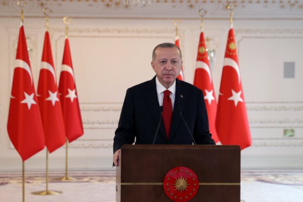 Cumhurbaşkanı Erdoğan, Kültür ve Turizm Bakanlığı Özel Ödülleri Töreni’nde konuşuyor