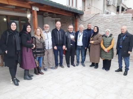 Karbafed Kocaeli Gazeteciler Cemiyetini Ziyaret Etti