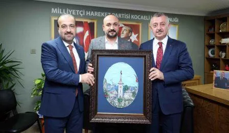 Büyükakın, MHP İl Başkanı Demirbaş’ı tebrik etti