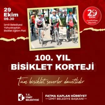 100. Yıl Cumhuriyet Bisiklet Korteji kentte renkli görüntülere sahne olacak