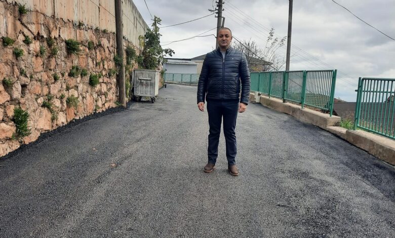 Serdar Mahalle Muhtarı Yılmaz’dan Başkan Hürriyet’e asfalt teşekkürü