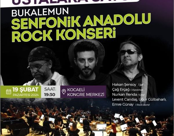 Büyükşehir'den Anadolu Rock'un ustalarına saygı konseri