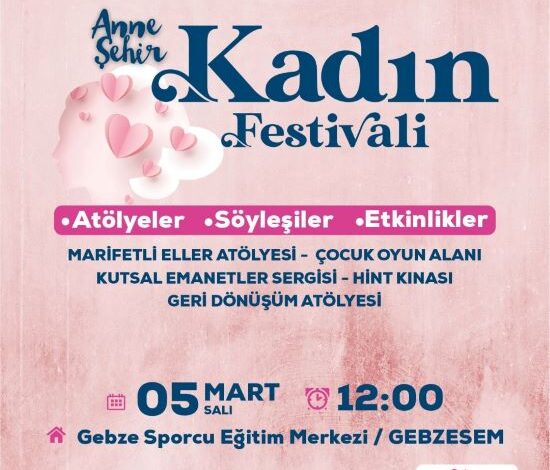 Büyükşehir’in Kadın Festivali