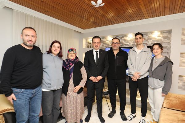 Ahmet Gürbüz aile ziyaret.
