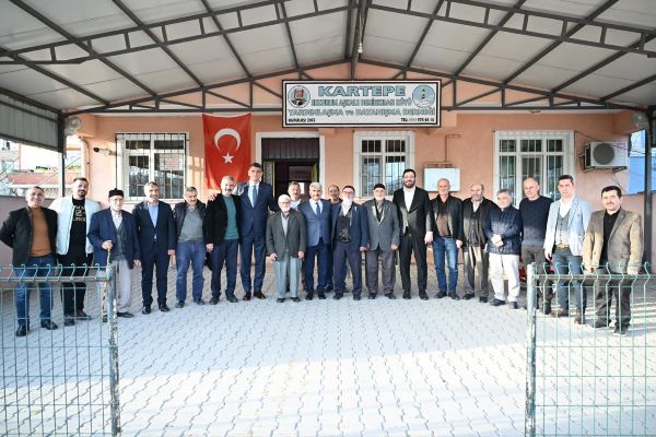 Başkan Kocaman, Erzurum Aşkale Derneği'ni ziyaret etti 