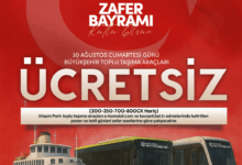 30 Ağustos’ta toplu ulaşım ücretsiz