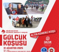 AT YARIŞLARI HEYECANINDA SIRA GÖLCÜK KOŞUSUNDA