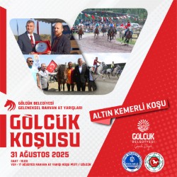 AT YARIŞLARI HEYECANINDA SIRA GÖLCÜK KOŞUSUNDA