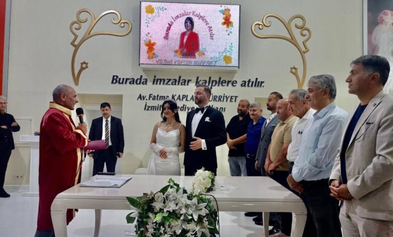 SALİH YOLCU KIZINI EVLENDİRDİ