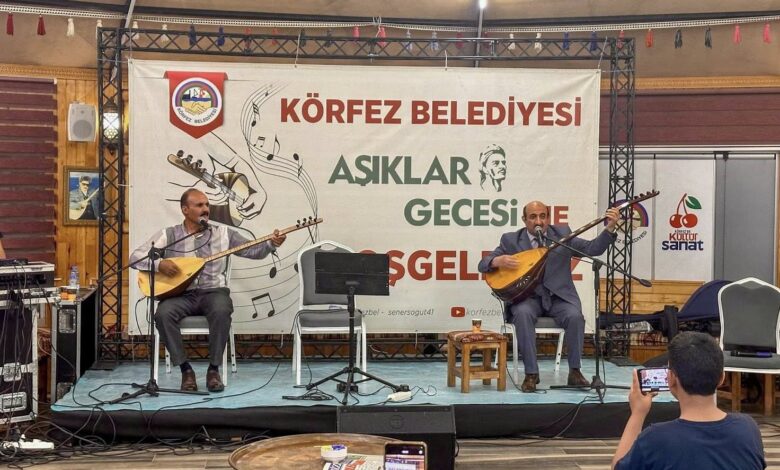 Körfez Belediyesi Aşıklar gecesi