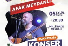 Afak Meydanlı, Milli İrade Meydanı'nda sahne alacak