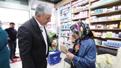 Başkan Ömeroğlu’ndan Eczacılar Günü Ziyareti