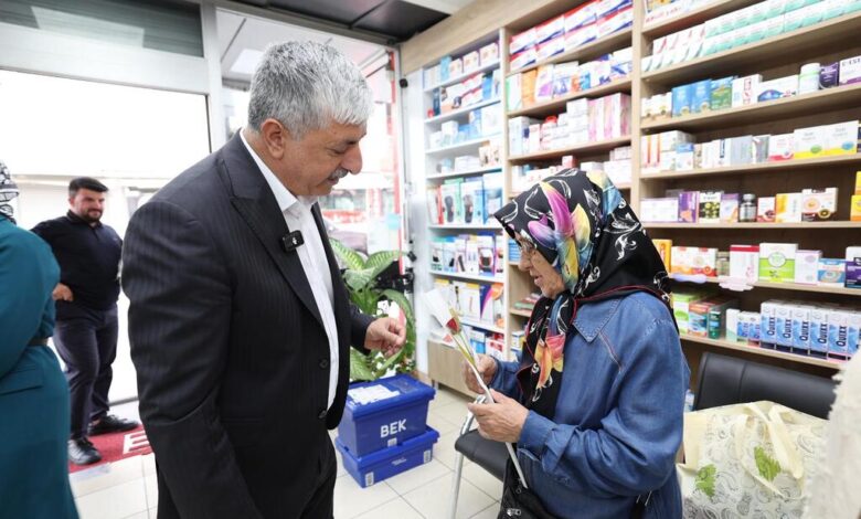 Başkan Ömeroğlu’ndan Eczacılar Günü Ziyareti
