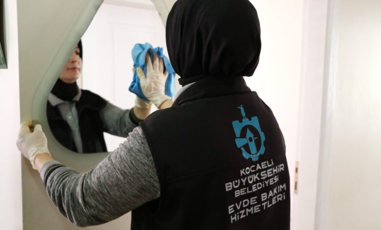 Büyükşehir'den 7 ayda 2 bin 288 ev temizliği hizmeti