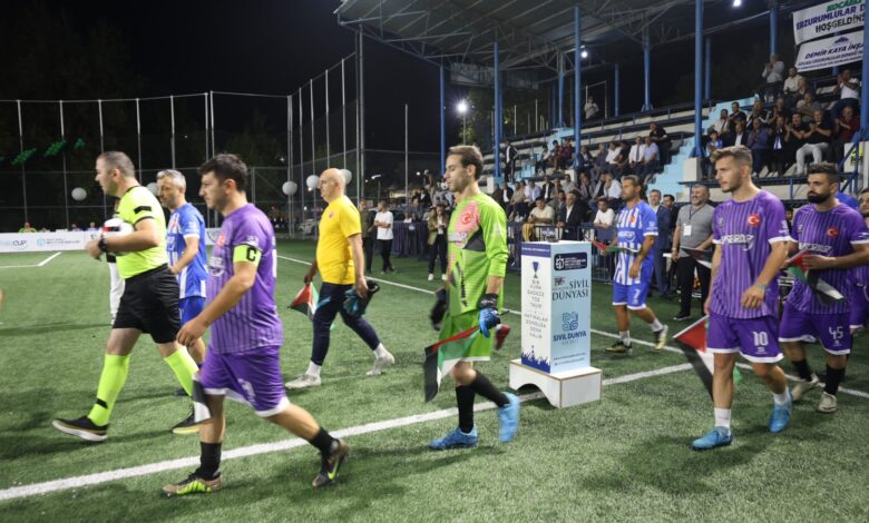Hemşehri Cup'ta fileler golle doldu
