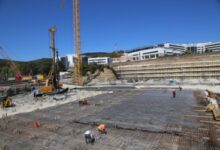 KOÜ Camii ve Otopark projesi ilerliyor
