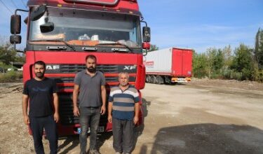 Tır parkı hem trafiği hem sürücüleri rahatlattı