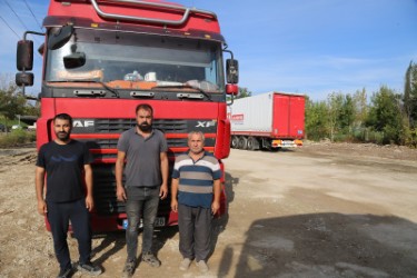 Tır parkı hem trafiği hem sürücüleri rahatlattı