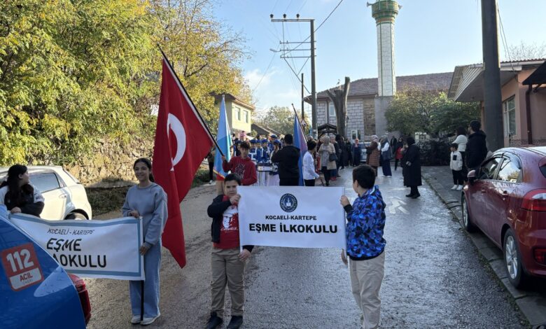 Eşme Ortaokulu’nda Cumhuriyet Bayramı Coşkusu