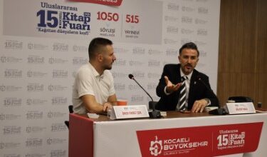 Futbol da şiir de Kitap Fuarı’nda konuşuluyor