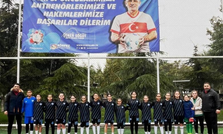 Körfez’de U13 Kız Futbol Takımları Turnuvası başladı