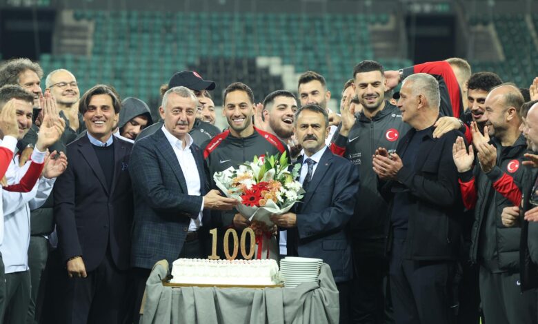 Tarihi maç öncesi Milli Takıma morel verdiler