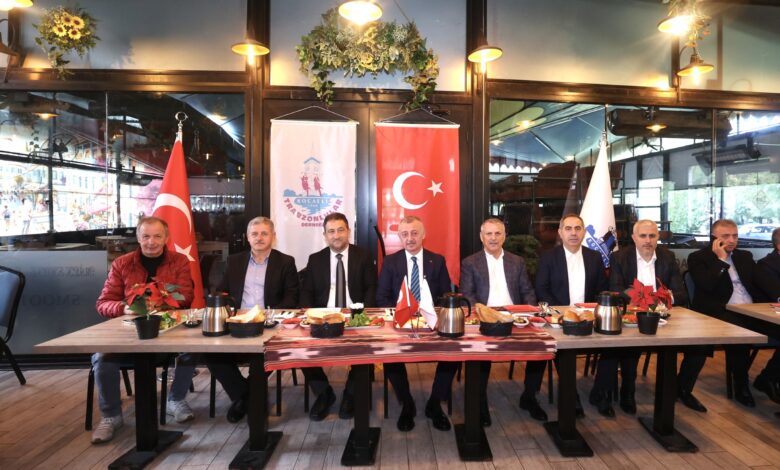 Trabzonlular, Büyükakını ağırladı!