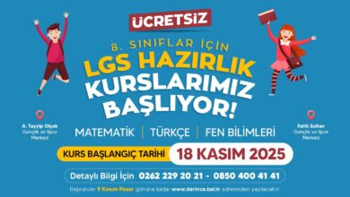 Ücretsiz LGS Hazırlık Kursları Başlıyor