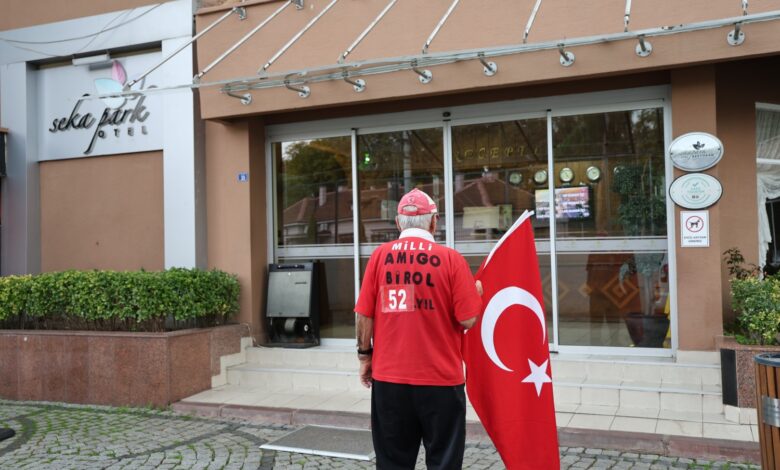 52 yıllık milli sevdaya Büyükşehir'den sıcak ağırlama