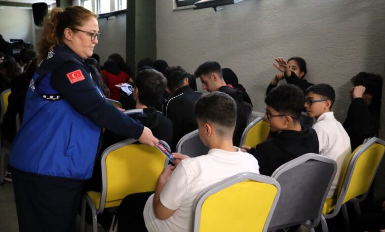 Büyükşehir Zabıtası bu kez eğitim için sahada