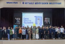 Büyükşehir personeli Canva eğitimi aldı