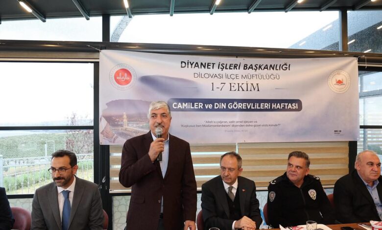 Dilovası’nda Din Görevlileri Haftası Kutlandı