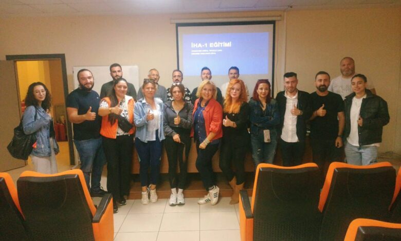 KOGACE üyelerine İHA-1 Ticari Pilot eğitimi verildi