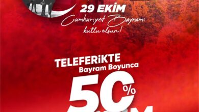 Kartepe Teleferik, 29 Ekim'de yüzde 50 indirimli