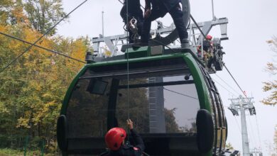 Kartepe Teleferik'te gerçeği aratmayan tatbikat