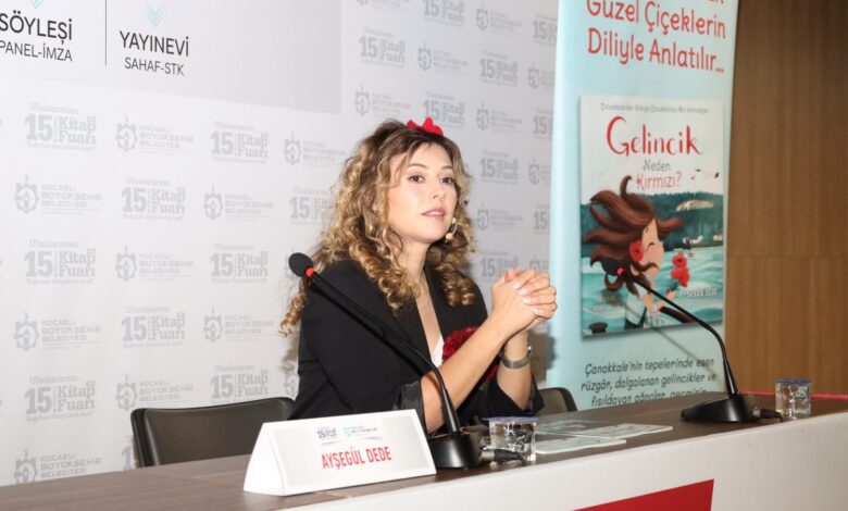 Kitap Fuarı, çocuk şarkılarıyla yankılandı