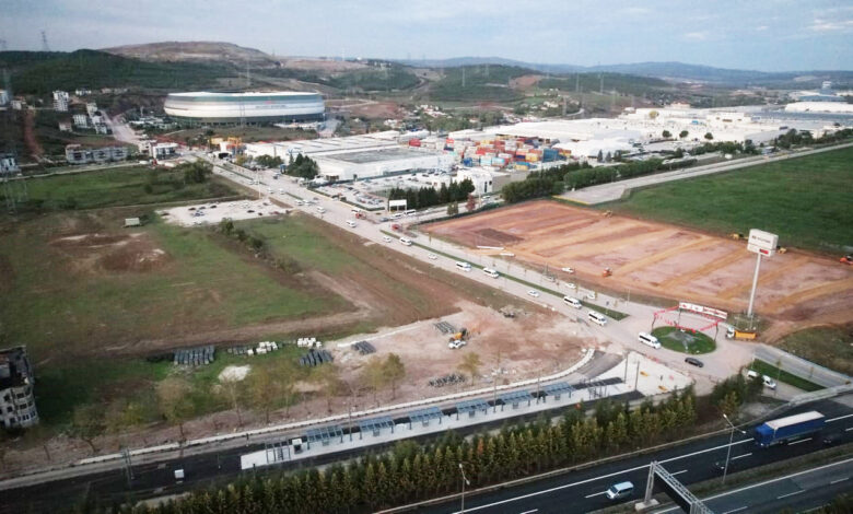 Milli maç için 220 dönümlük dev organizasyon alanı hazır