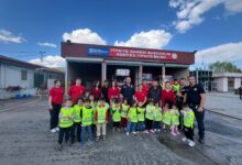 Öğrenciler itfaiyecilik mesleğini yakından tanıdı
