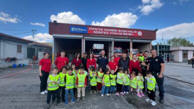 Öğrenciler itfaiyecilik mesleğini yakından tanıdı