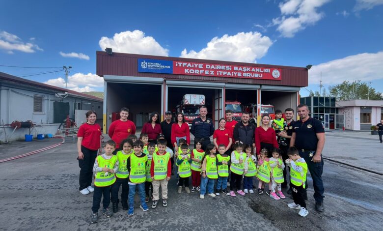 Öğrenciler itfaiyecilik mesleğini yakından tanıdı