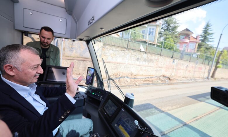Stadyum tramvay hattı açıldı, sırada Kartepe var (