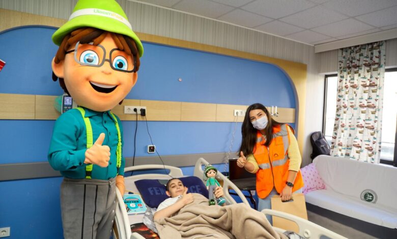 UlaşımPark, lösemi servisine umut aşıladı