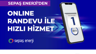 Sepaş Enerji’den Online Randevu İle Hızlı Hizmet
