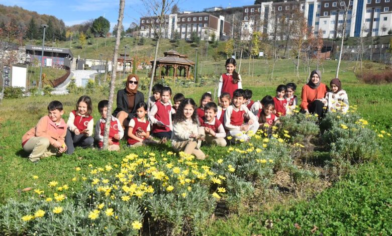 Botanik Bahçesi’ne Miniklerden Ziyaret