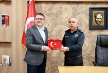 Hayırli olsun ziyaretinde bulundu