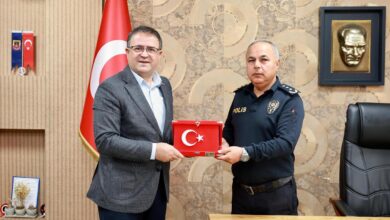 Hayırli olsun ziyaretinde bulundu