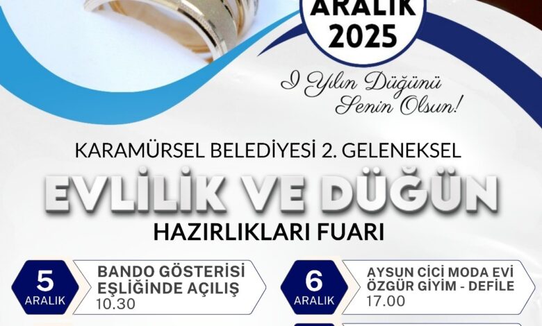 Evlilik ve düğün fuarı