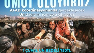 GAZZE'DE KARDEŞLERİMİZE UMUT TAŞIYACAK DAYANIŞMAYLA YARALARI SARIYORUZ!